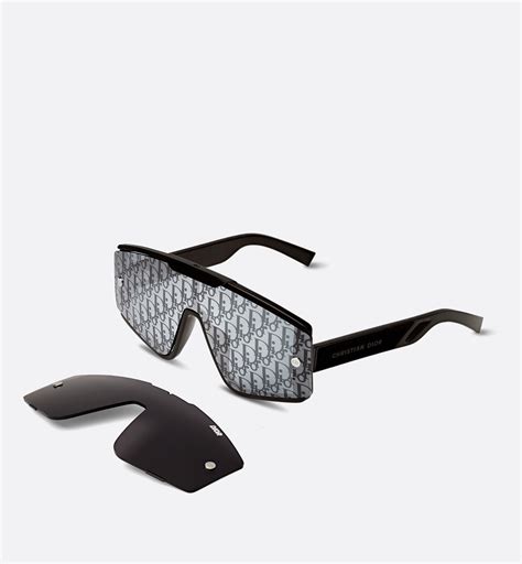 dior extreme mask sunglasses|Diorxtrem MU Black Mask Sunglasses with Interchangeable .